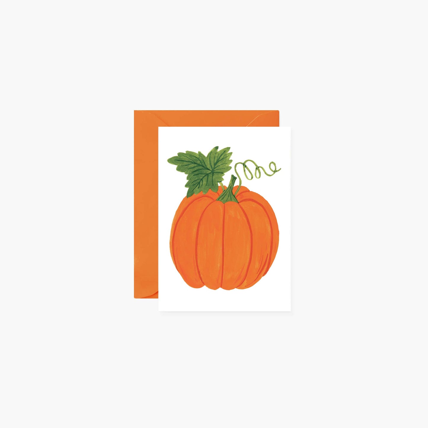 Pumpkin mini card