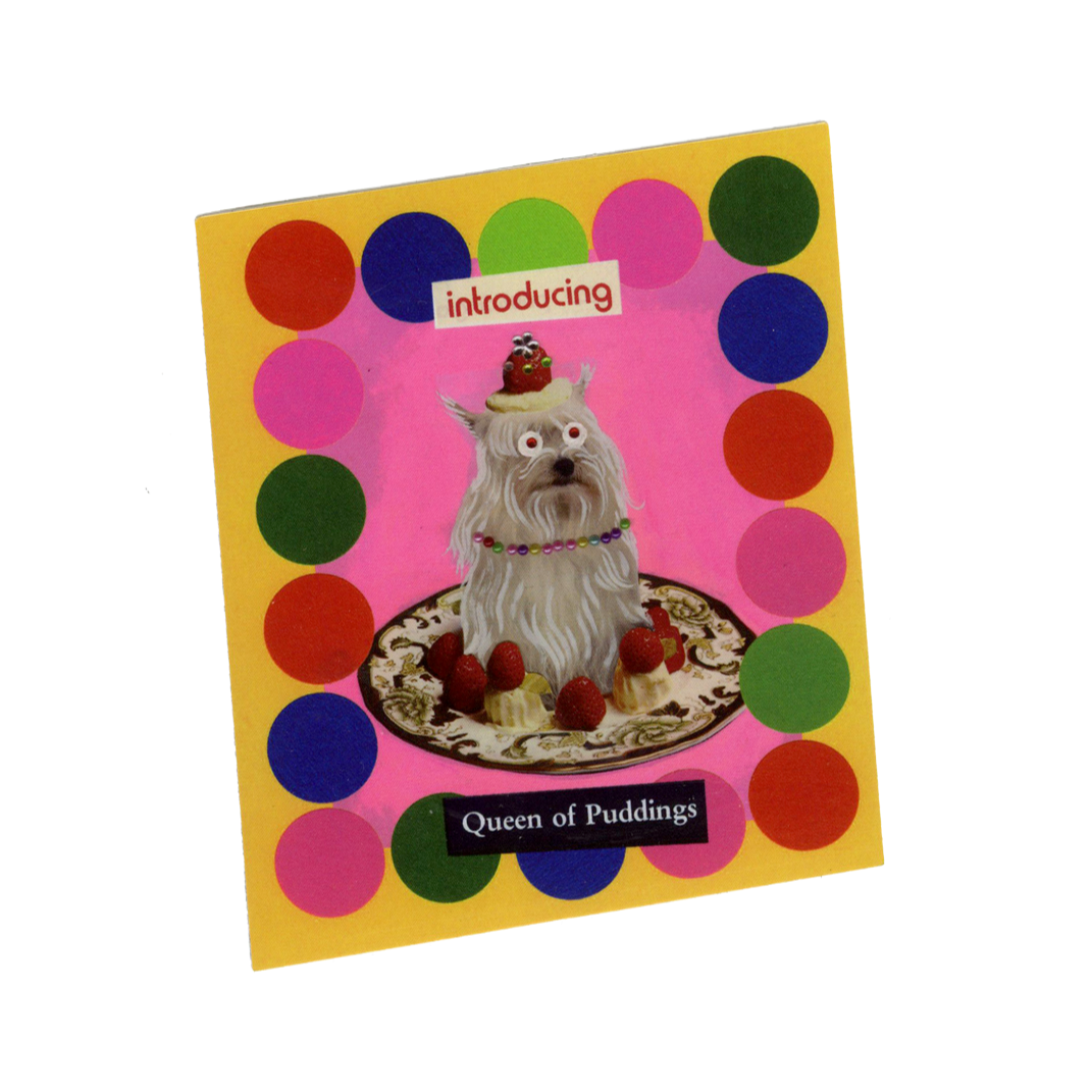 Queen of Pudding sticker