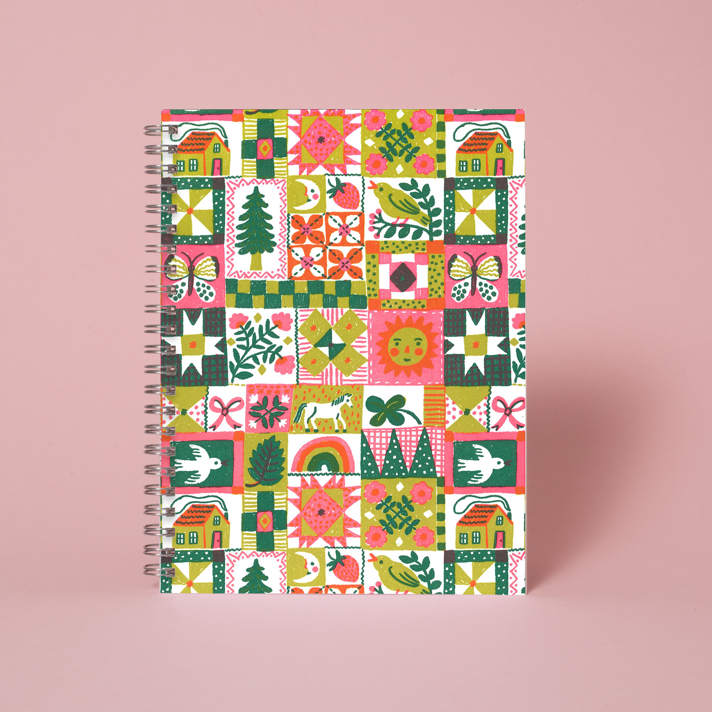 Folk Quilt Notebook