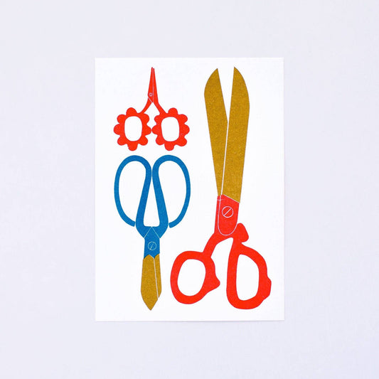 Scissors mini print