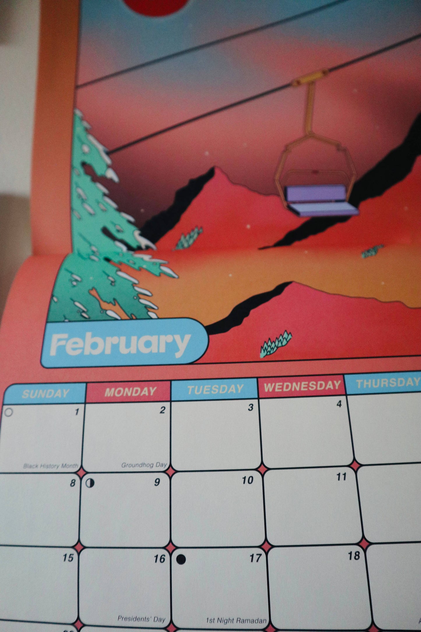 2026 Monthly Wall Calendar