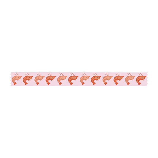 Shrimp Parade Washi Tape