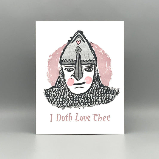 I Doth Love Thee card