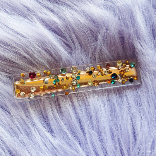 Vintage Rhinestones Hair Clip