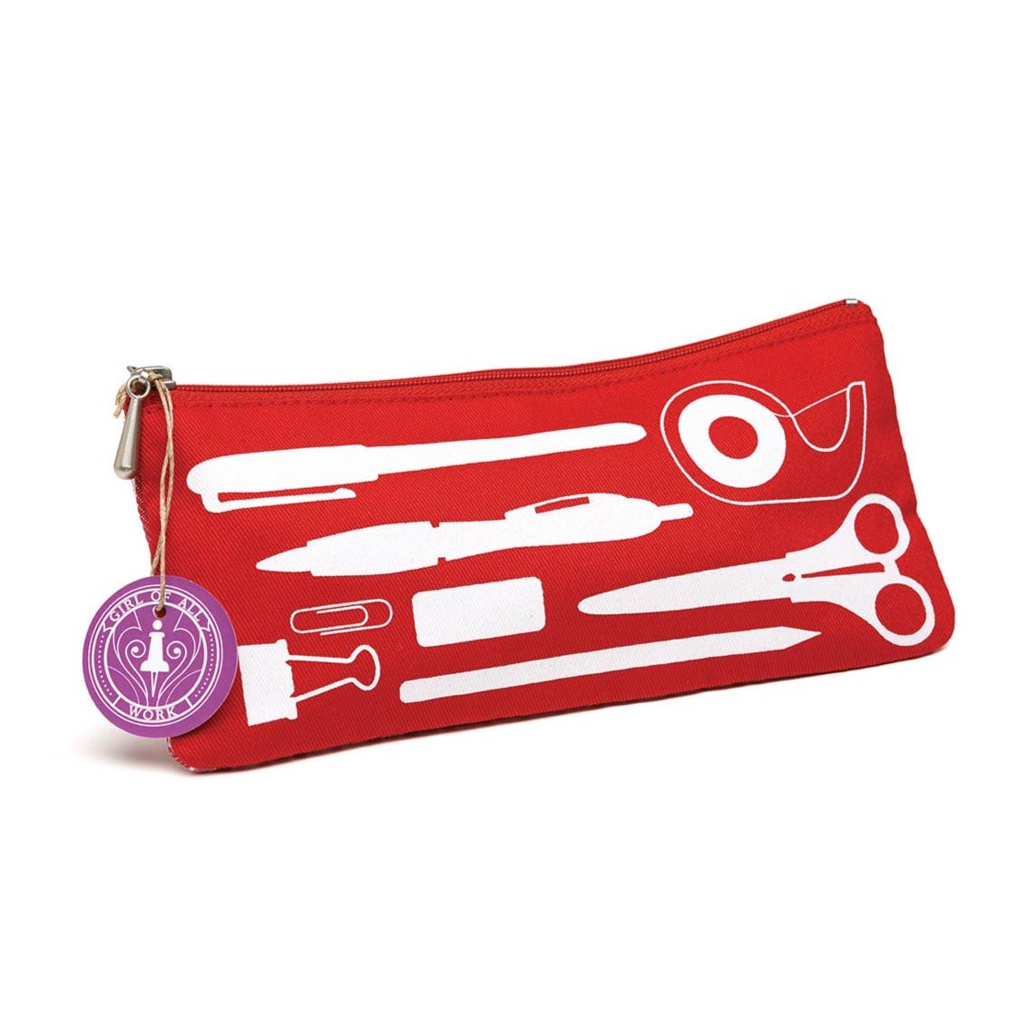 Red Pencil Pouch