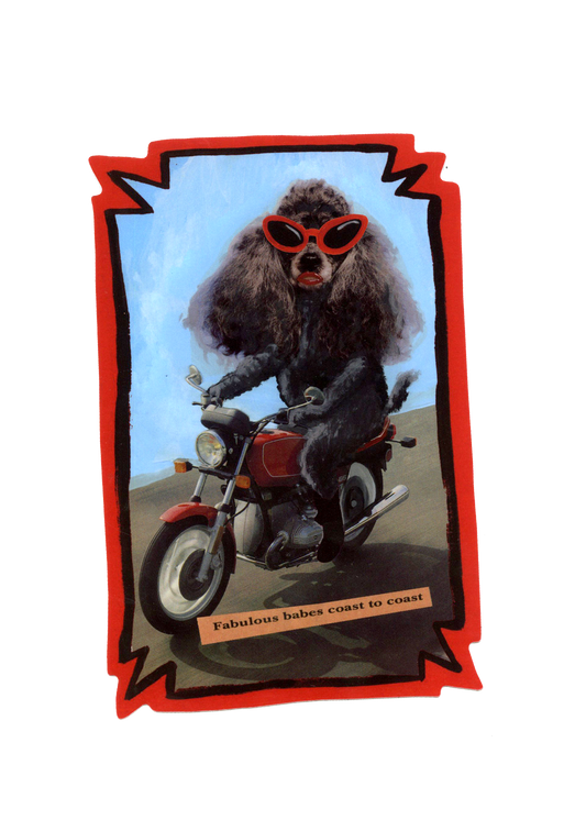 Babe alert sticker