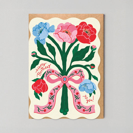 Floral Birthday card