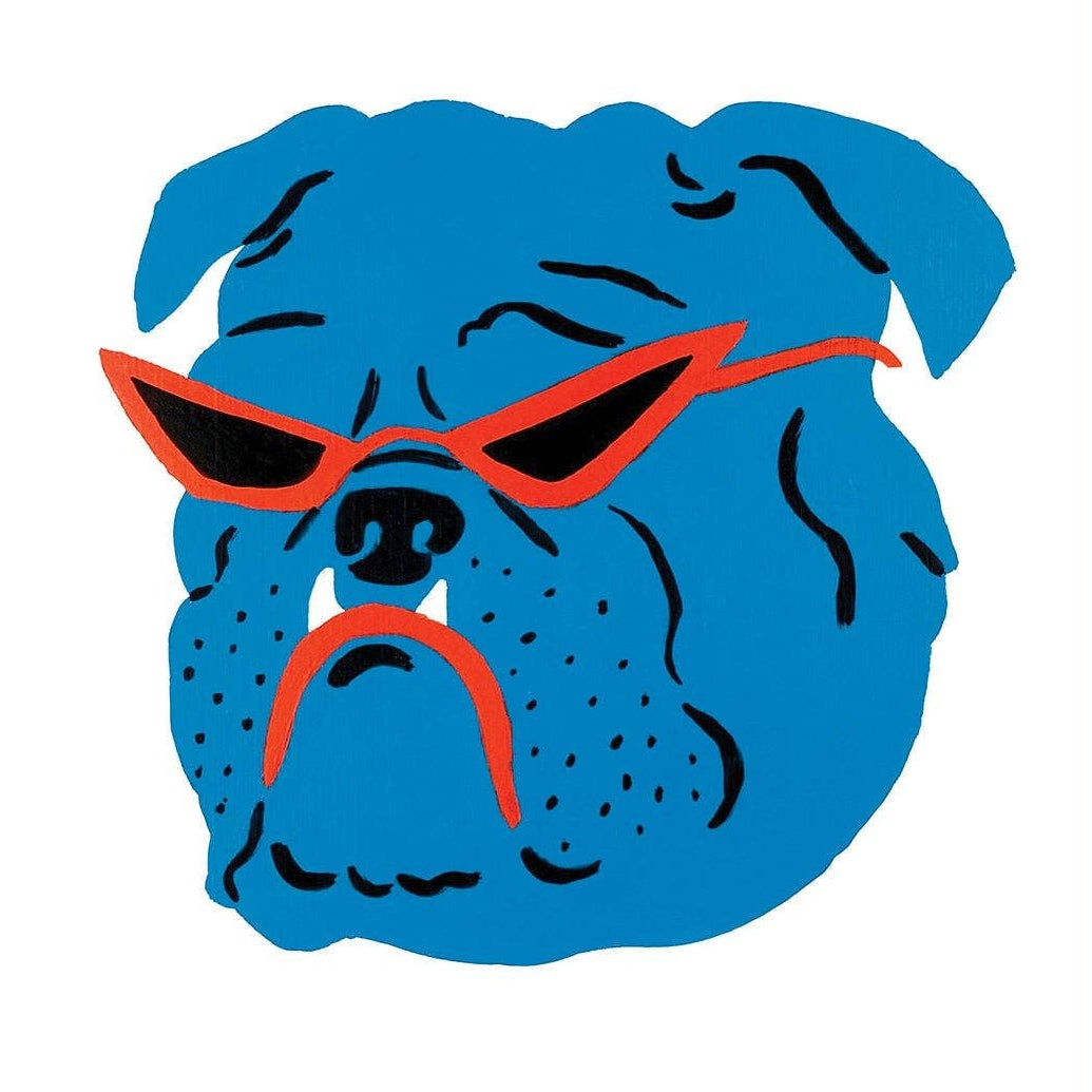 Bulldog Pet Store Print