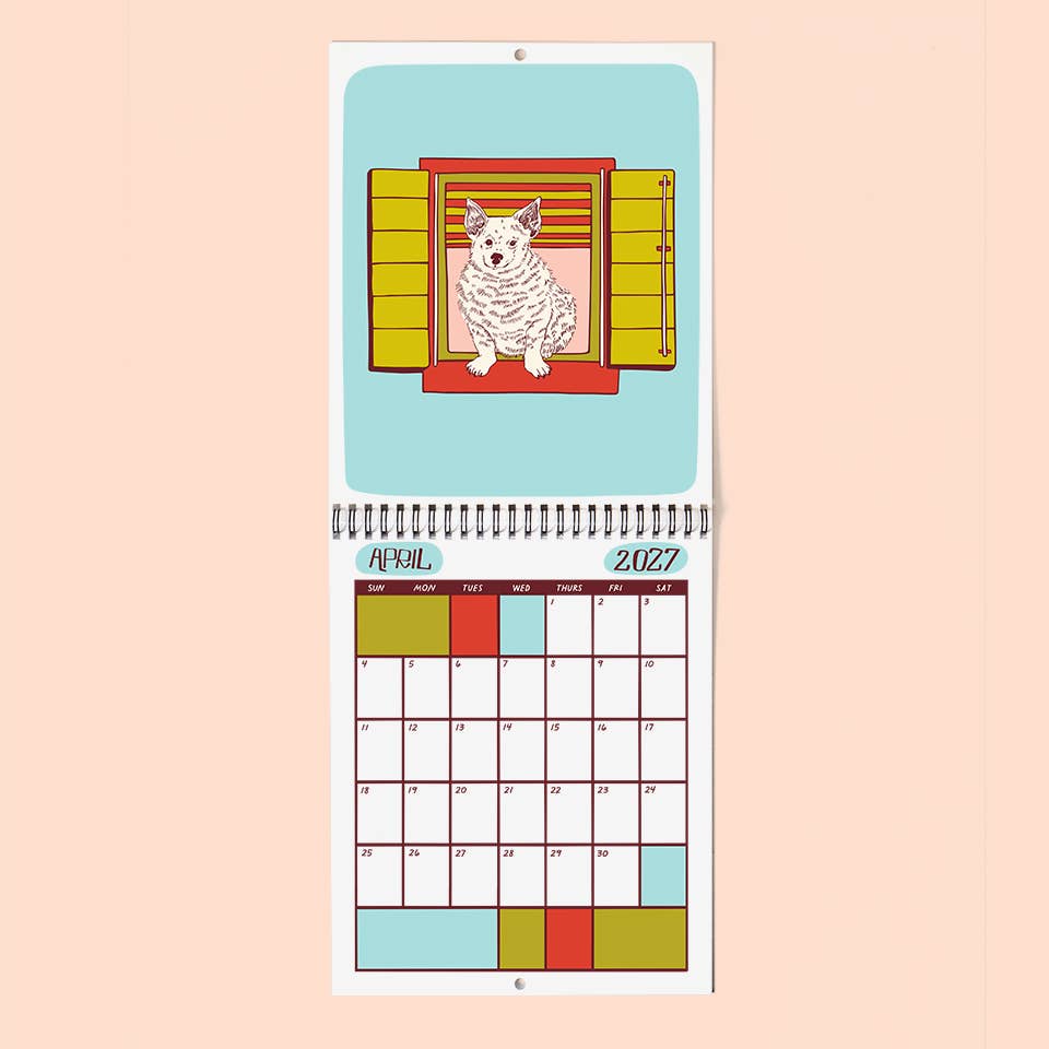 2027 Good Dogs Calendar
