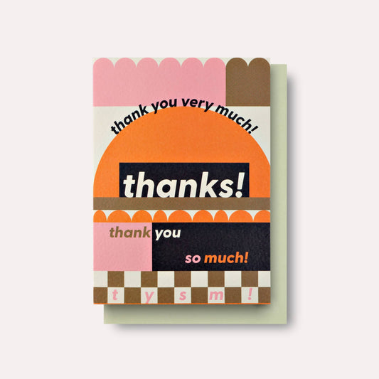 TYSM card