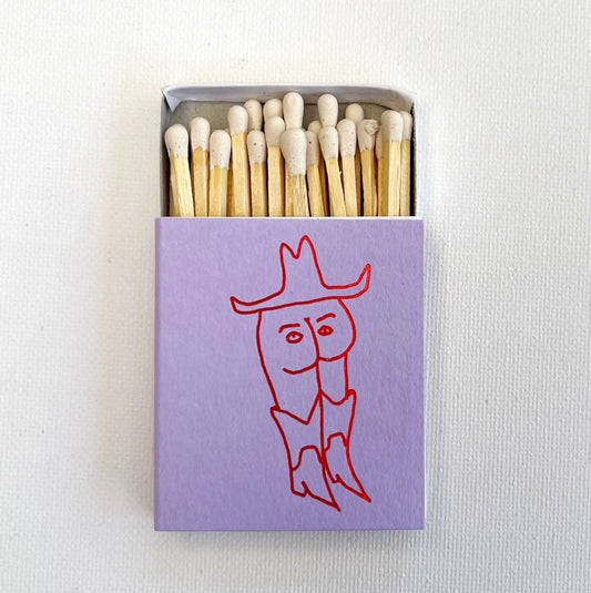 Cowboy Butt Matchbox