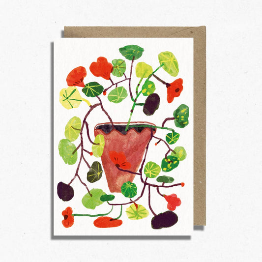 Nasturtium Card