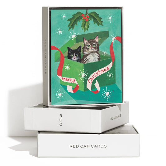 Meowy Christmas Boxed Cards