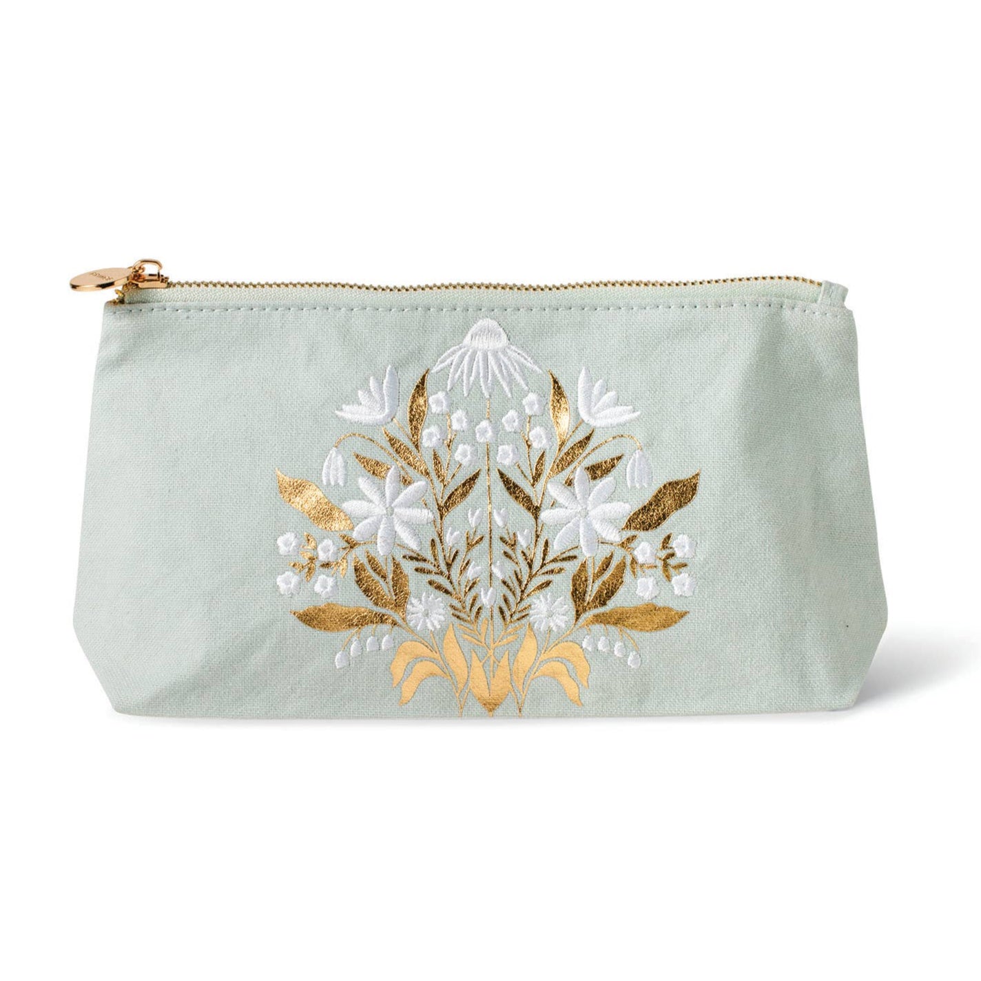 Flower Canvas Pouch