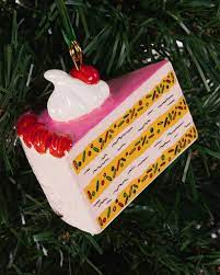 Cake Slice Ornament