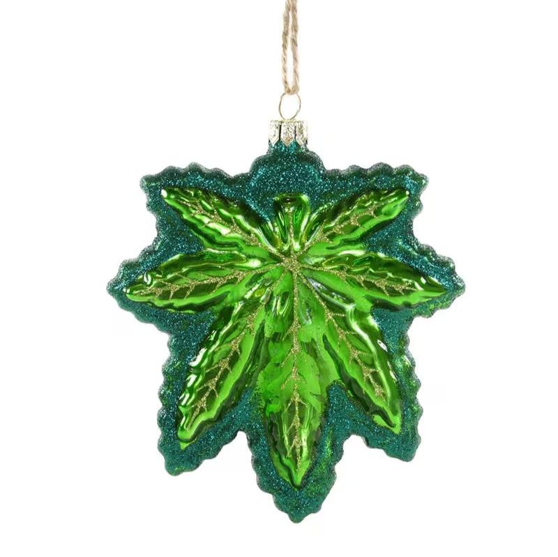 Two Tone Cannabis Ornament