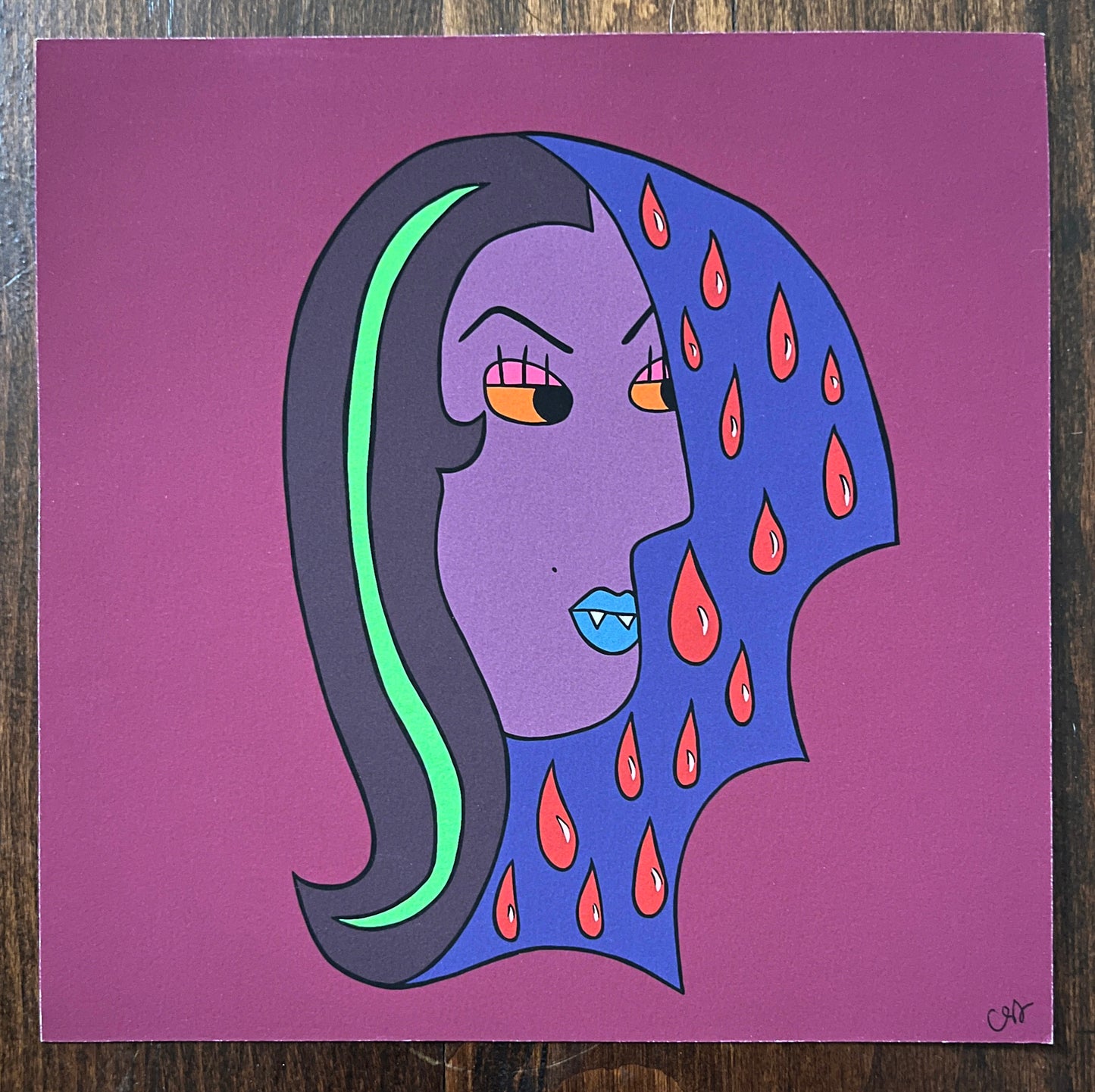 Vamp Gworl 8x8"