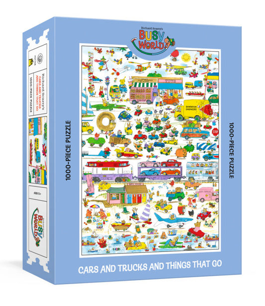 Richard Scarry's Cars and Trucks and Things That Go Puzzle