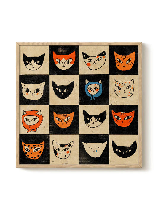 Cat Bingo print