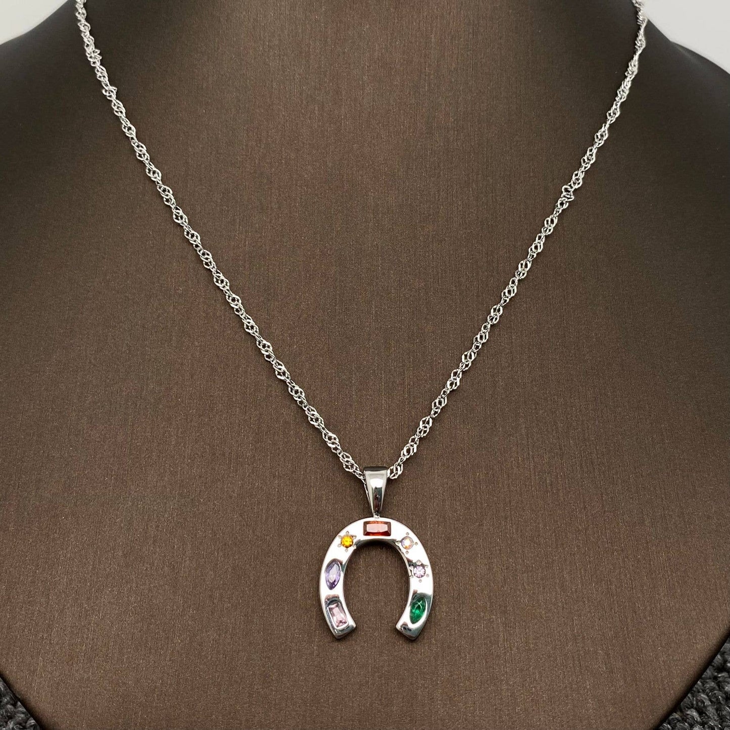 Horseshoe Charm Necklace