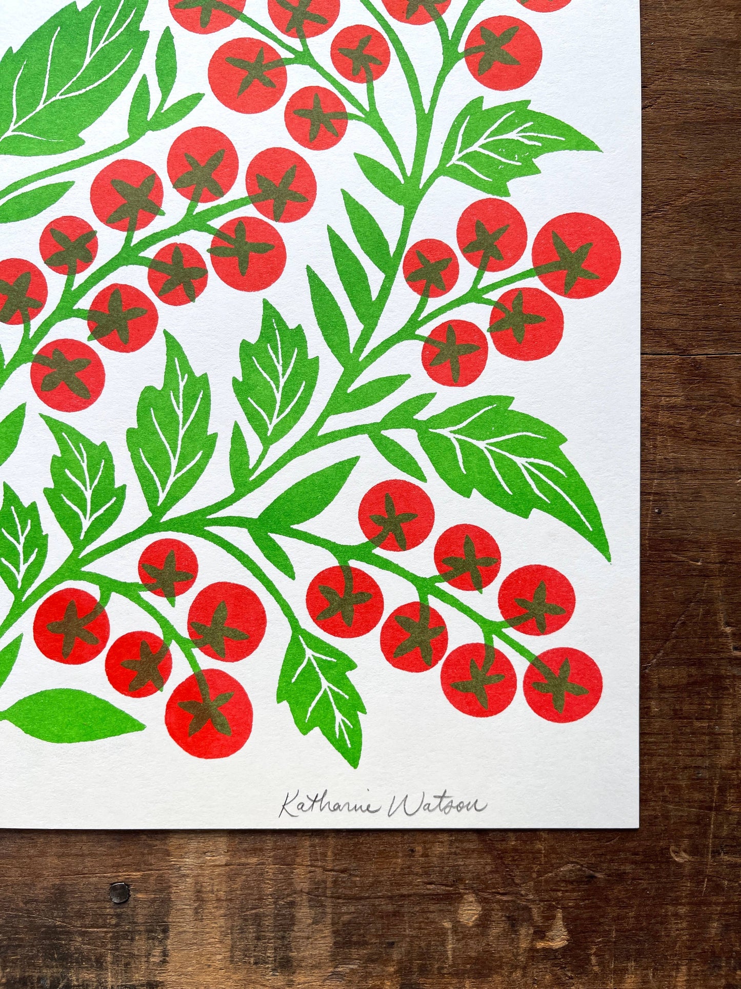 Cherry Tomato print