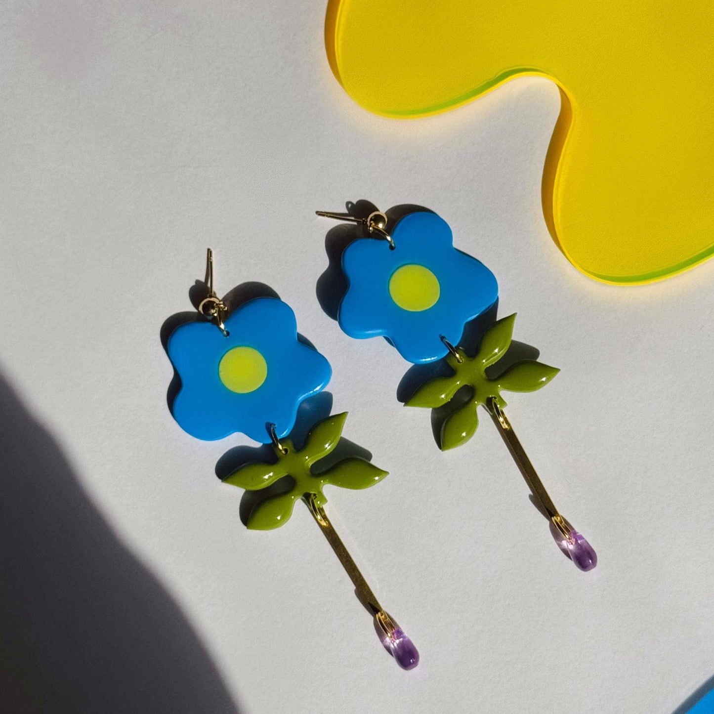 Flower Droplets Earrings
