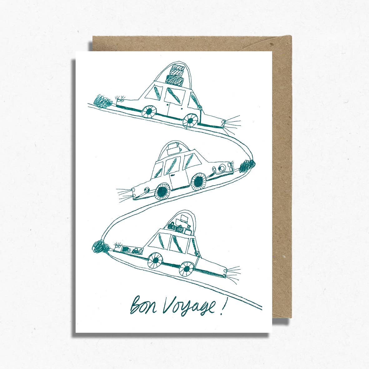 Bon Voyage card