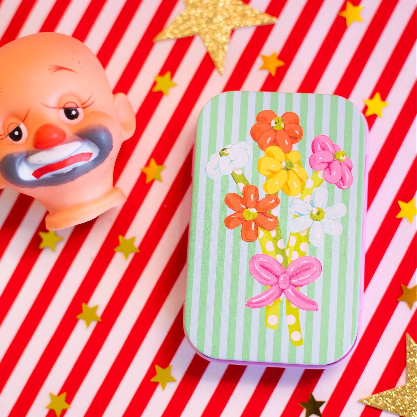 Balloon Bouquet Storage Tin