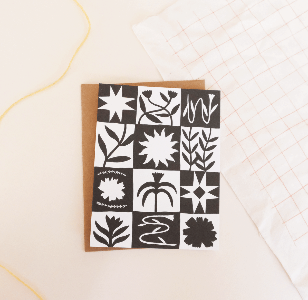 Patchwork Greeting Card