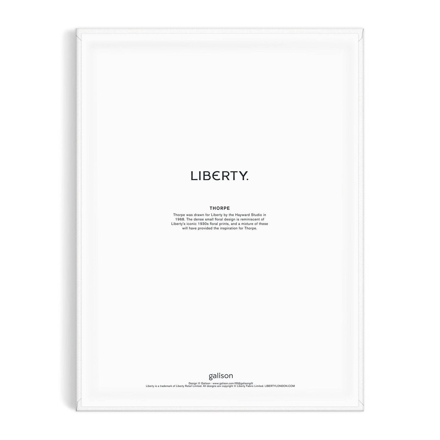 Liberty Paint by Number Kit