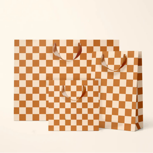 Checkered Gift Bag