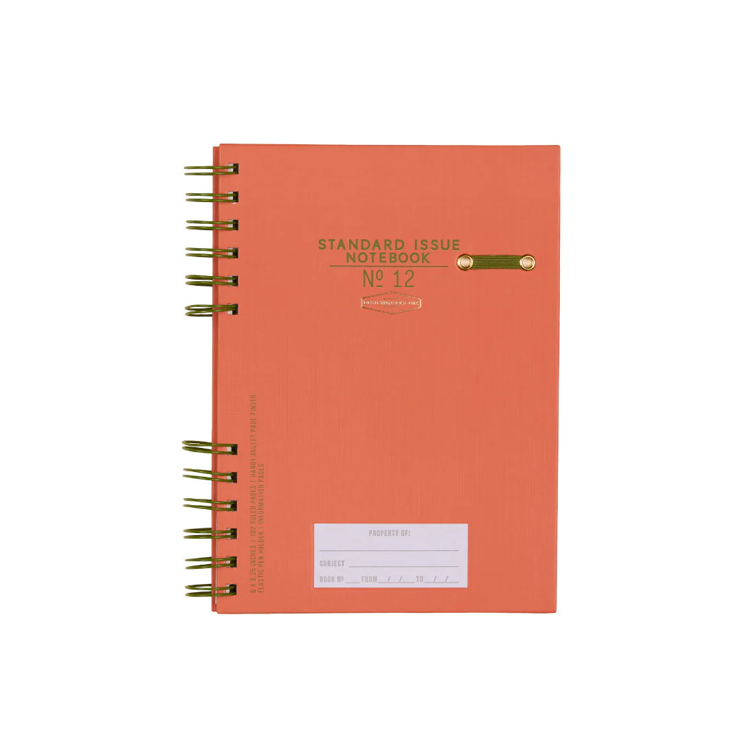 Standard Issue Notebook No. 12