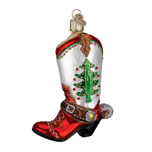 Cowboy Boot Ornament