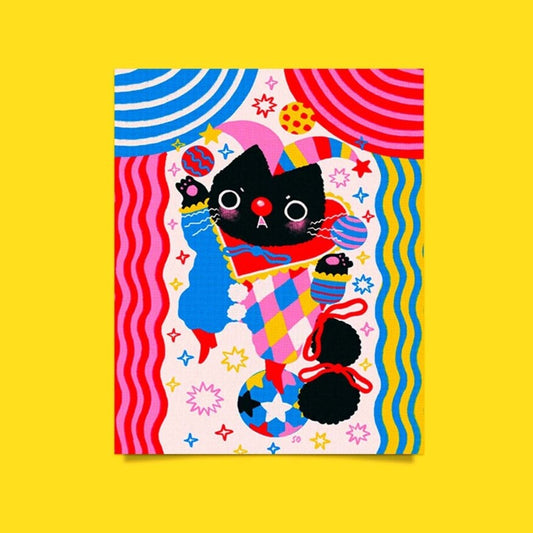 Circus Cat print