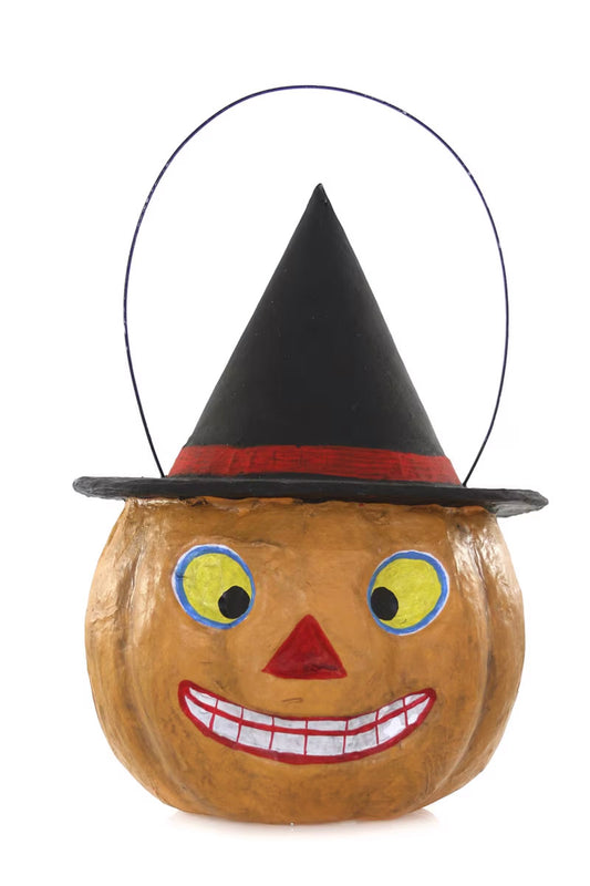 Pumpkin Witch Candy Bucket