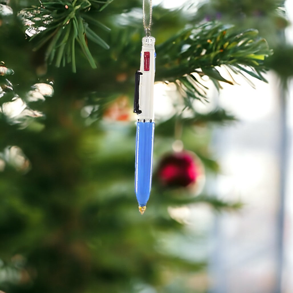 Retro Color Click Pen Ornament