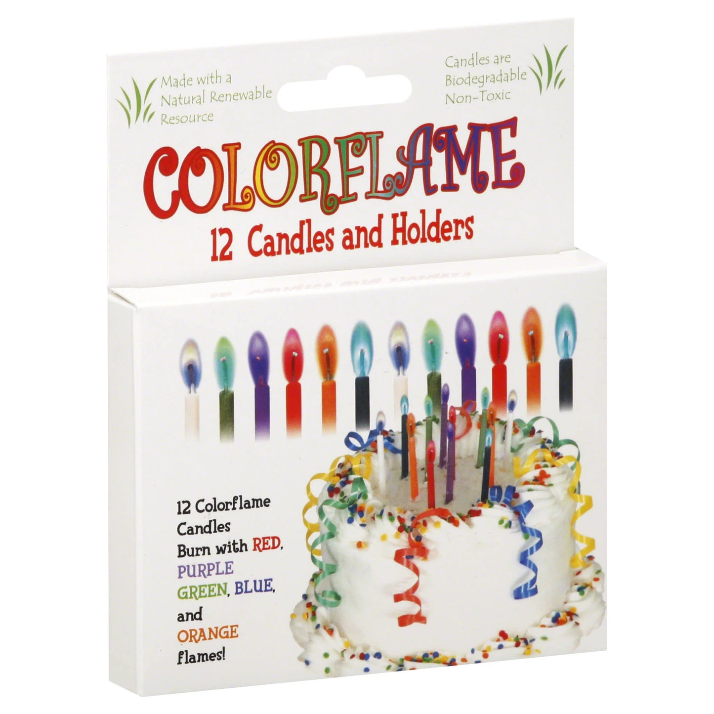 Colorflame Birthday Candles