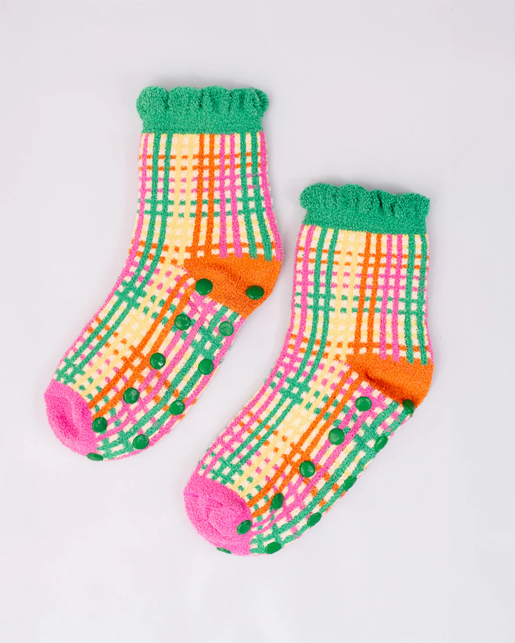 Cozy Grip Crew Socks