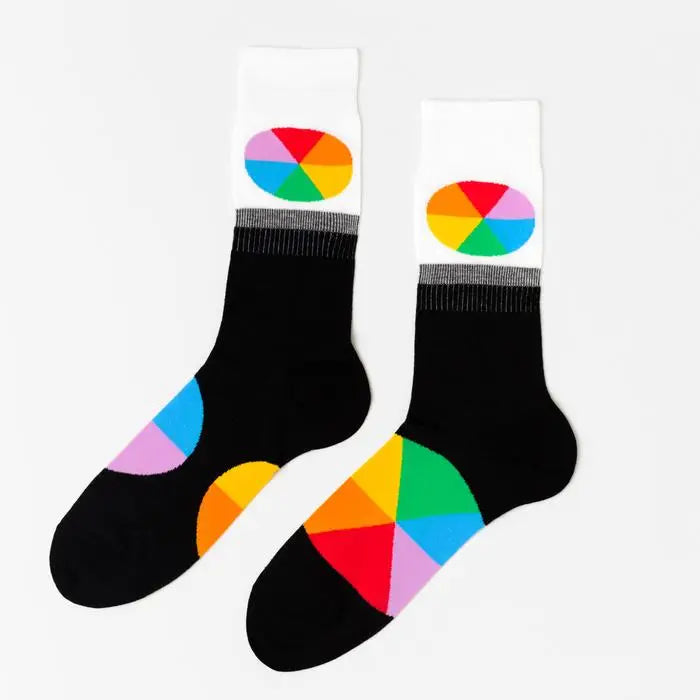 Color Wheel Men's Socks