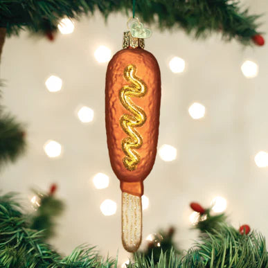 Corndog Ornament