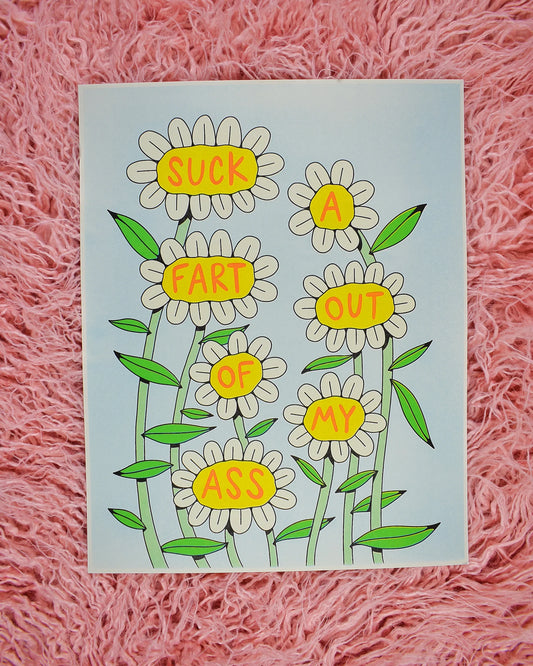 Suck a Fart print