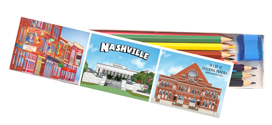 Nashville Coloring Pencil Set