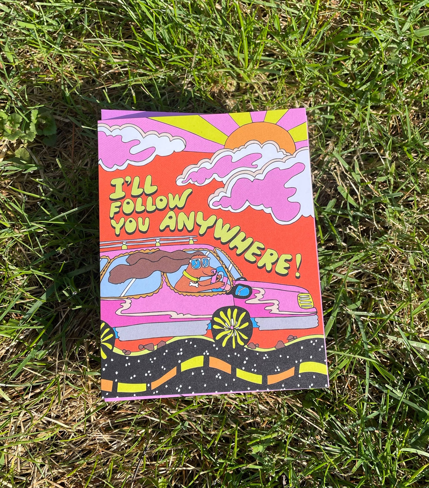 I'll Follow You Anywhere card - Love card