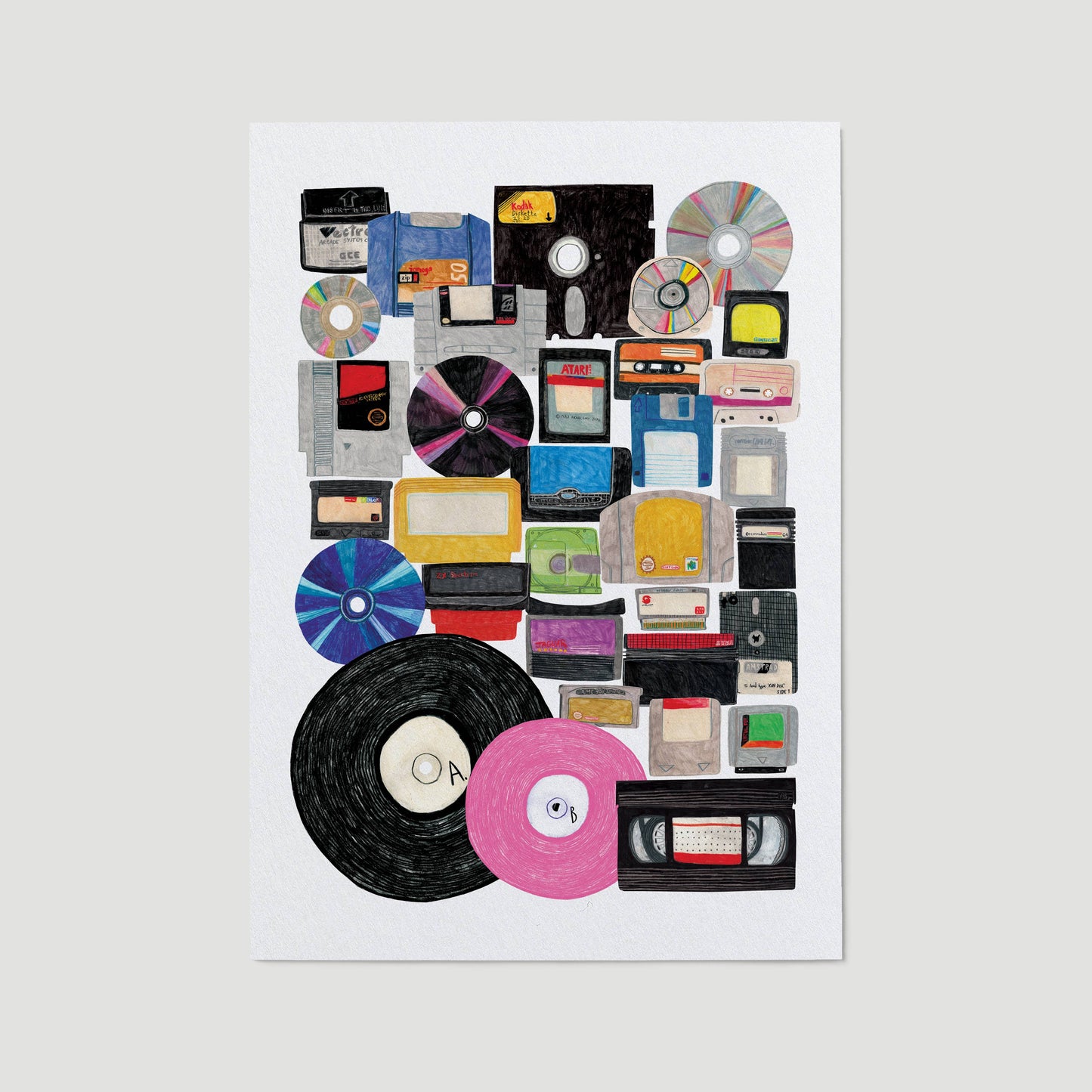 Vintage Media Print