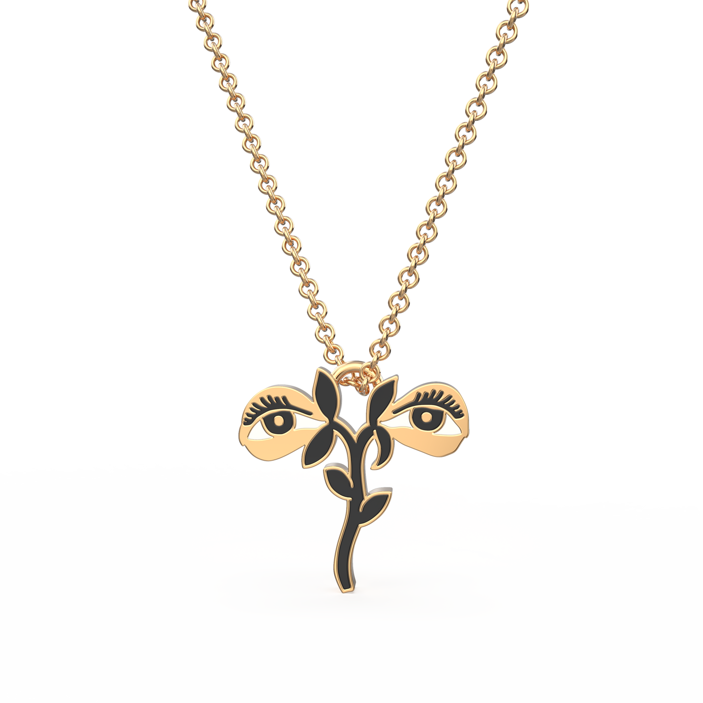 Mystic Eyes Pendant Necklace