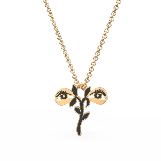 Mystic Eyes Pendant Necklace