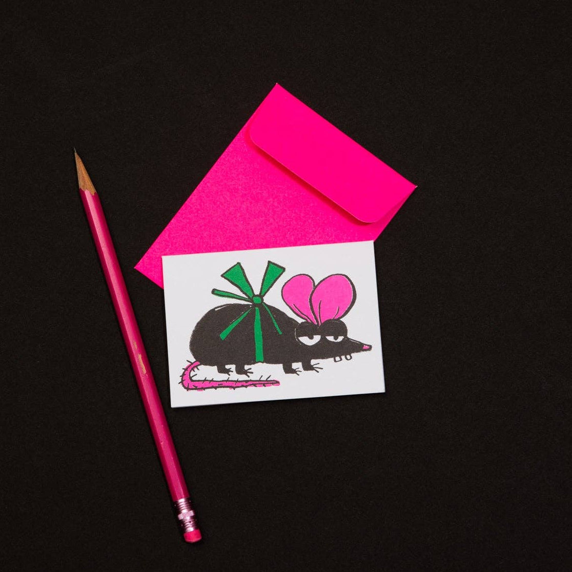 Rat mini card