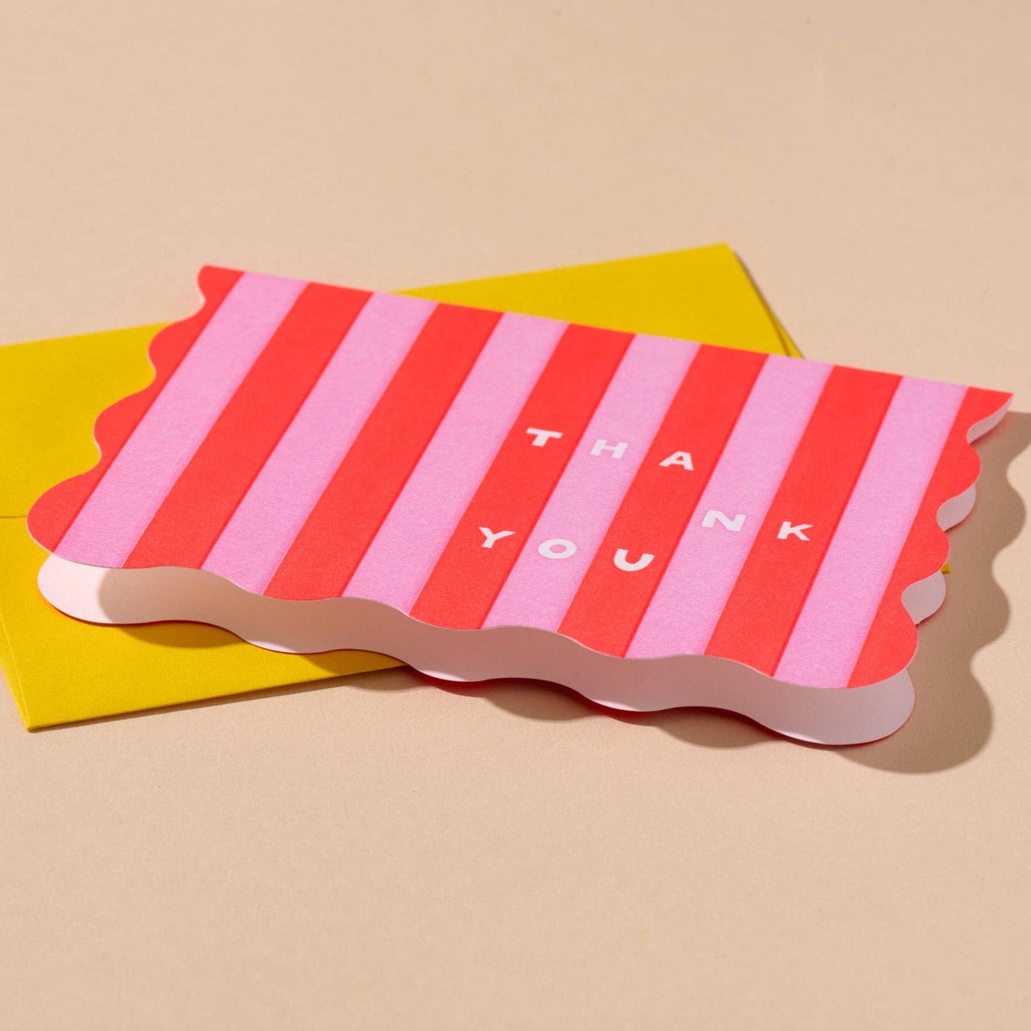 Striped Thank You Boxed Cards