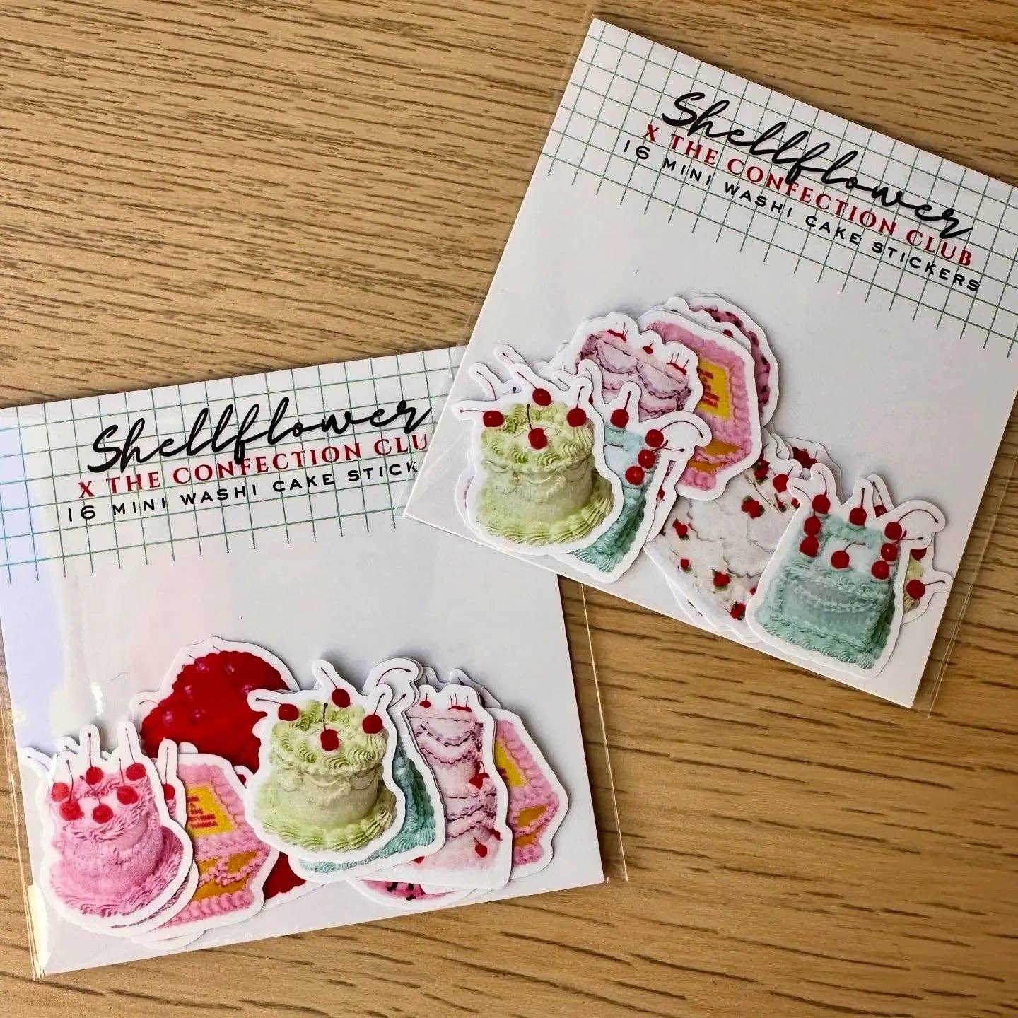 Cakes Washi Flake Stickers 