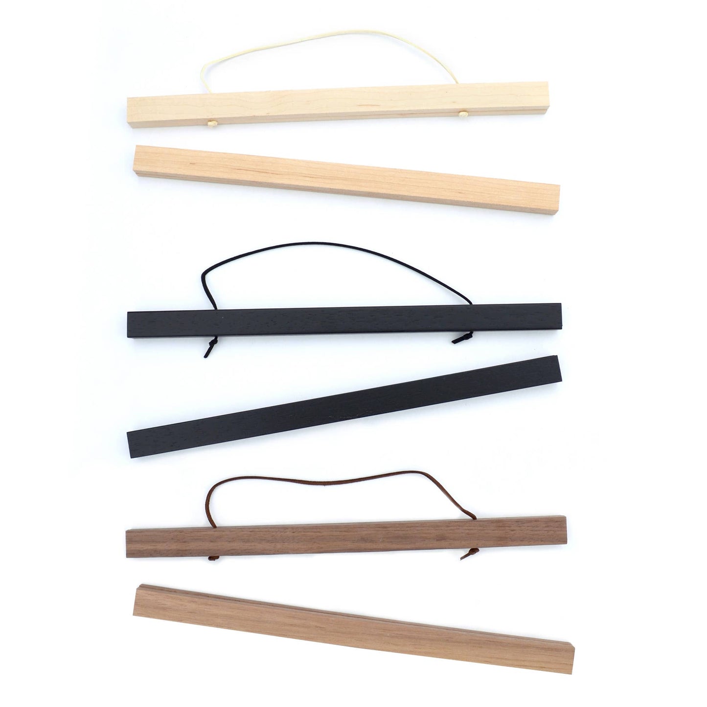 Magnetic Natural Wood Hanging Frame - 14.5"